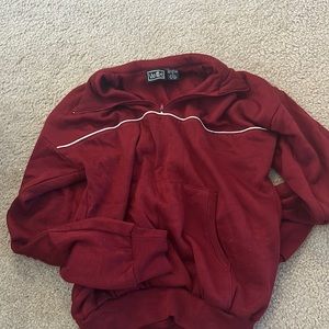 Red sweatshirt